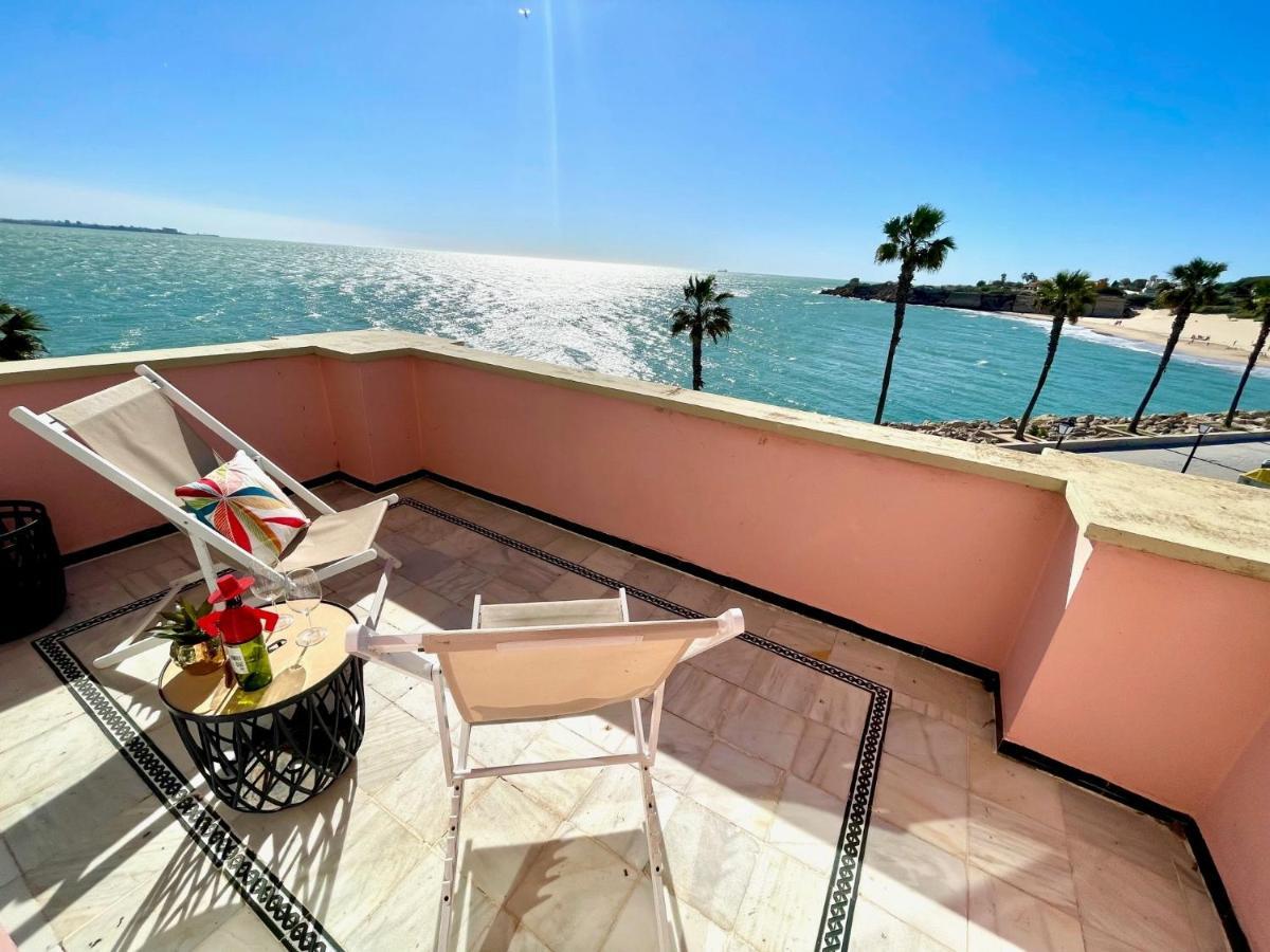 Gatu Villa Oceano Frente Al Mar En Puerto Sherry " Preferente Mayores De 25 Anos Y Familias " El Puerto de Santa María Eksteriør billede