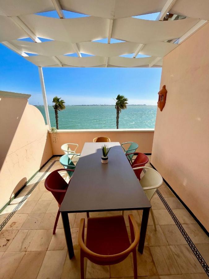 Gatu Villa Oceano Frente Al Mar En Puerto Sherry " Preferente Mayores De 25 Anos Y Familias " El Puerto de Santa María Eksteriør billede